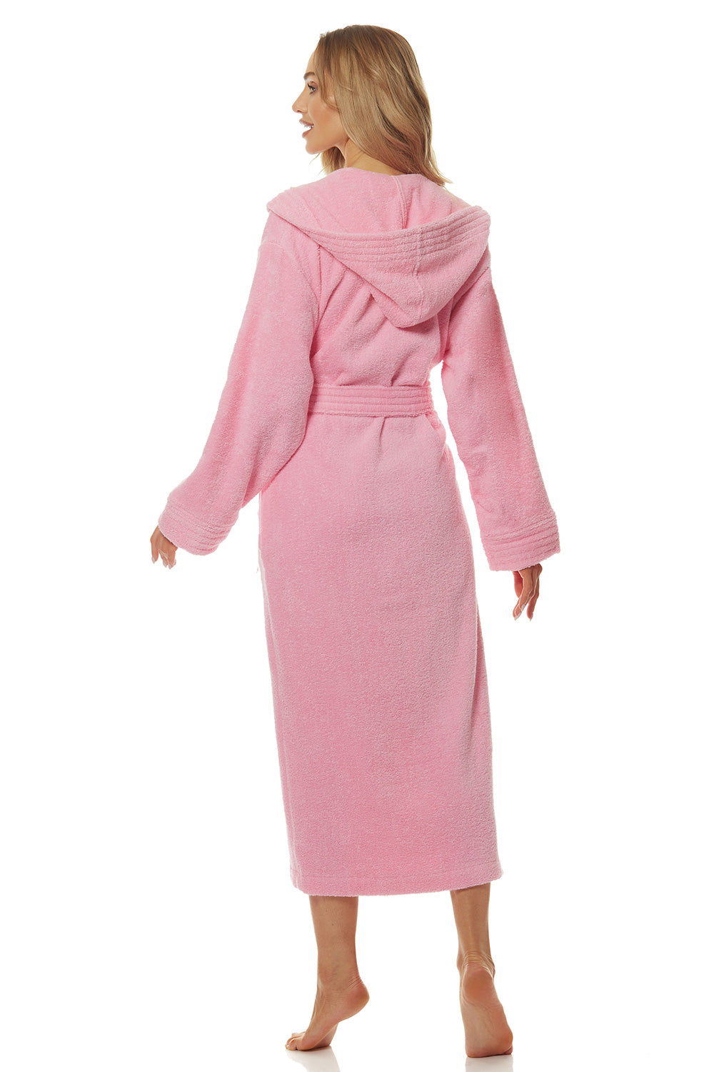 Long bathrobe model 152618 L&L collection