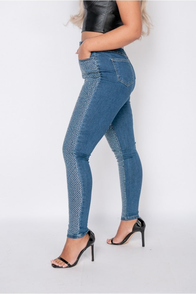 Sexy glitter Jeans
